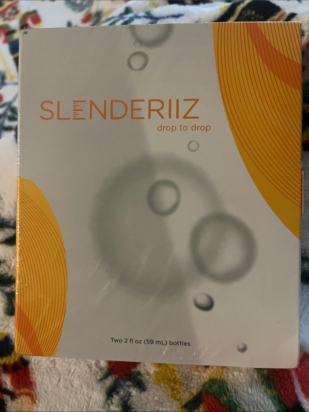 SLENDERIIZ Drop to Drop Slimming Supplement - White & Orange Packaging